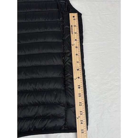 Uniqlo Ultralight Down Puffer Vest Women’s Small Black Full Zip Packable - Picture 13 of 13